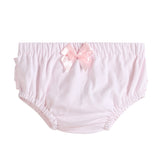White and Pink Bloomers Knit 2pc Set