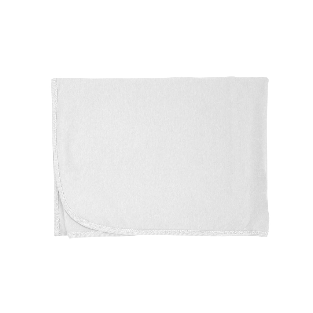 Blanket, White - HoneyBug 