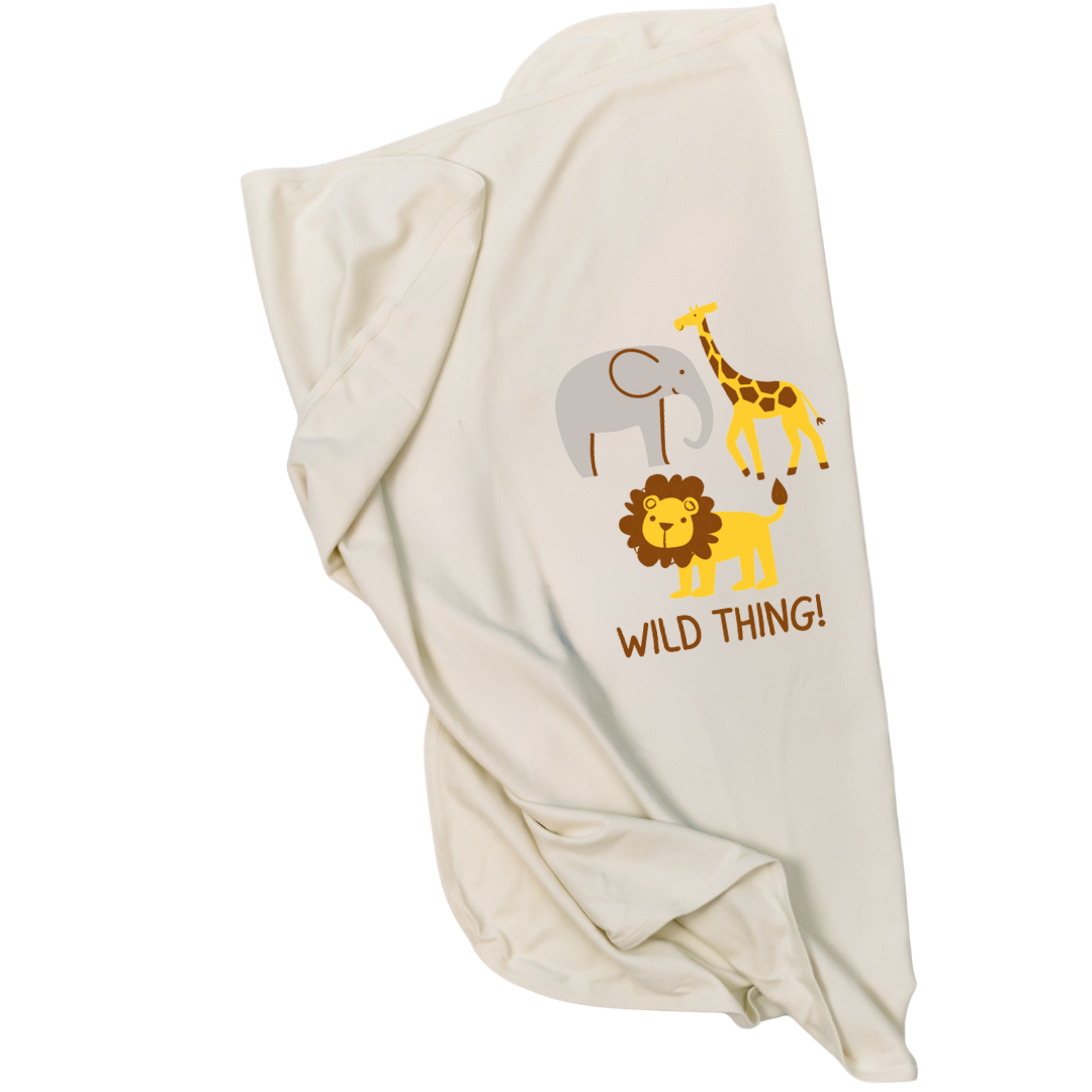 Wild Thing Baby Blanket - HoneyBug 
