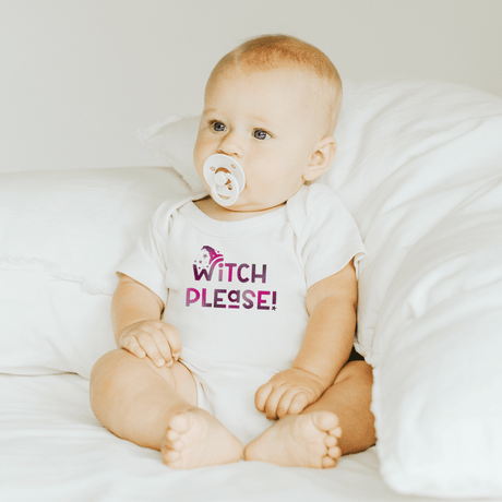 graphic bodysuit | witch please - HoneyBug 