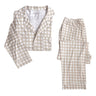Women's Long Sleeve Pajama Set in Sage - HoneyBug 