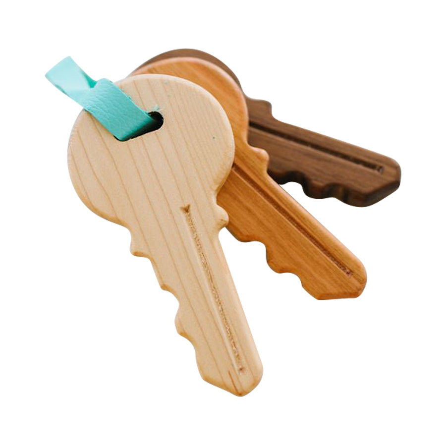 Wooden Toy Keys - HoneyBug 