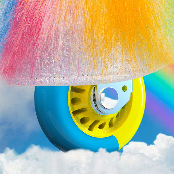 Unicorn Ride On Toy for Age 3-5 Rainbow Model X - HoneyBug 