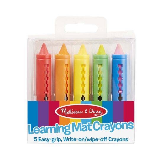 Learning Mat Crayons - HoneyBug 