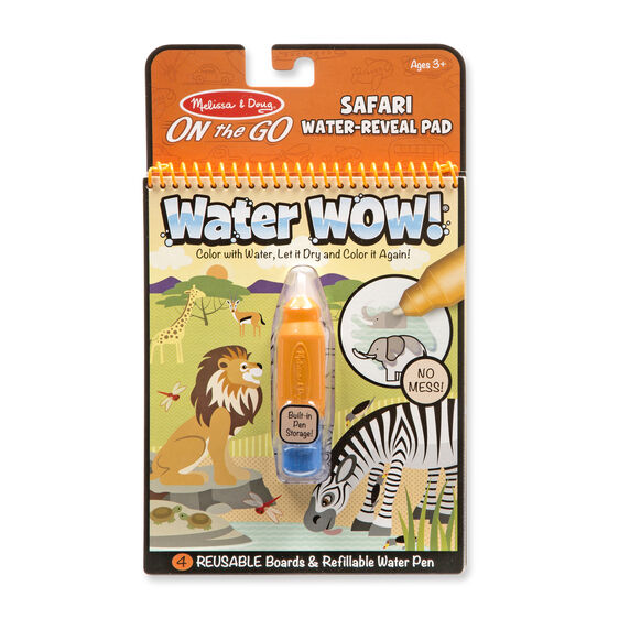 Water Wow! - Safari - On the Go Travel Activity - HoneyBug 