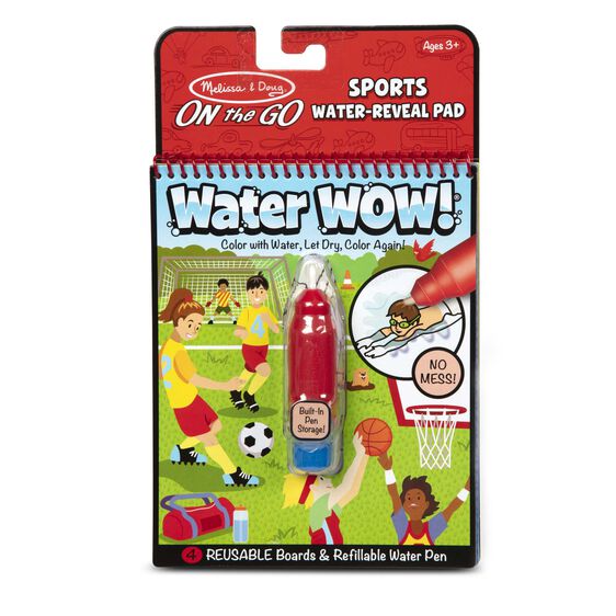 Water Wow! - Sports - On the Go Travel Activity - HoneyBug 
