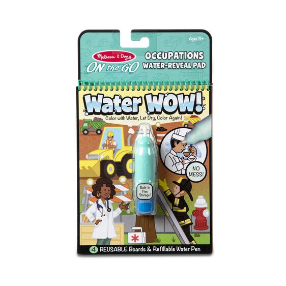 Water Wow! - Occupations - On the Go Travel Activity - HoneyBug 