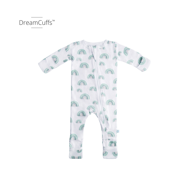 Baby Bamboo Pajamas w/ DreamCuffs - HoneyBug 