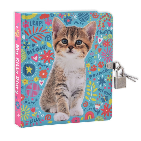 Lock and Key Diary - My Kitty - HoneyBug 