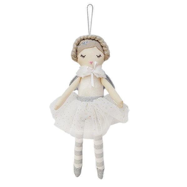 Snow Angel Plush Doll Ornament - HoneyBug 