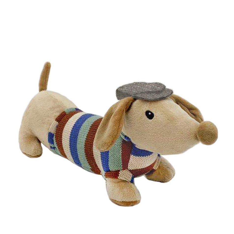 'Pierre' French Dog Plush Toy - HoneyBug 