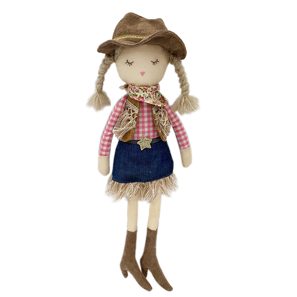 Cowgirl Clementine Doll - HoneyBug 