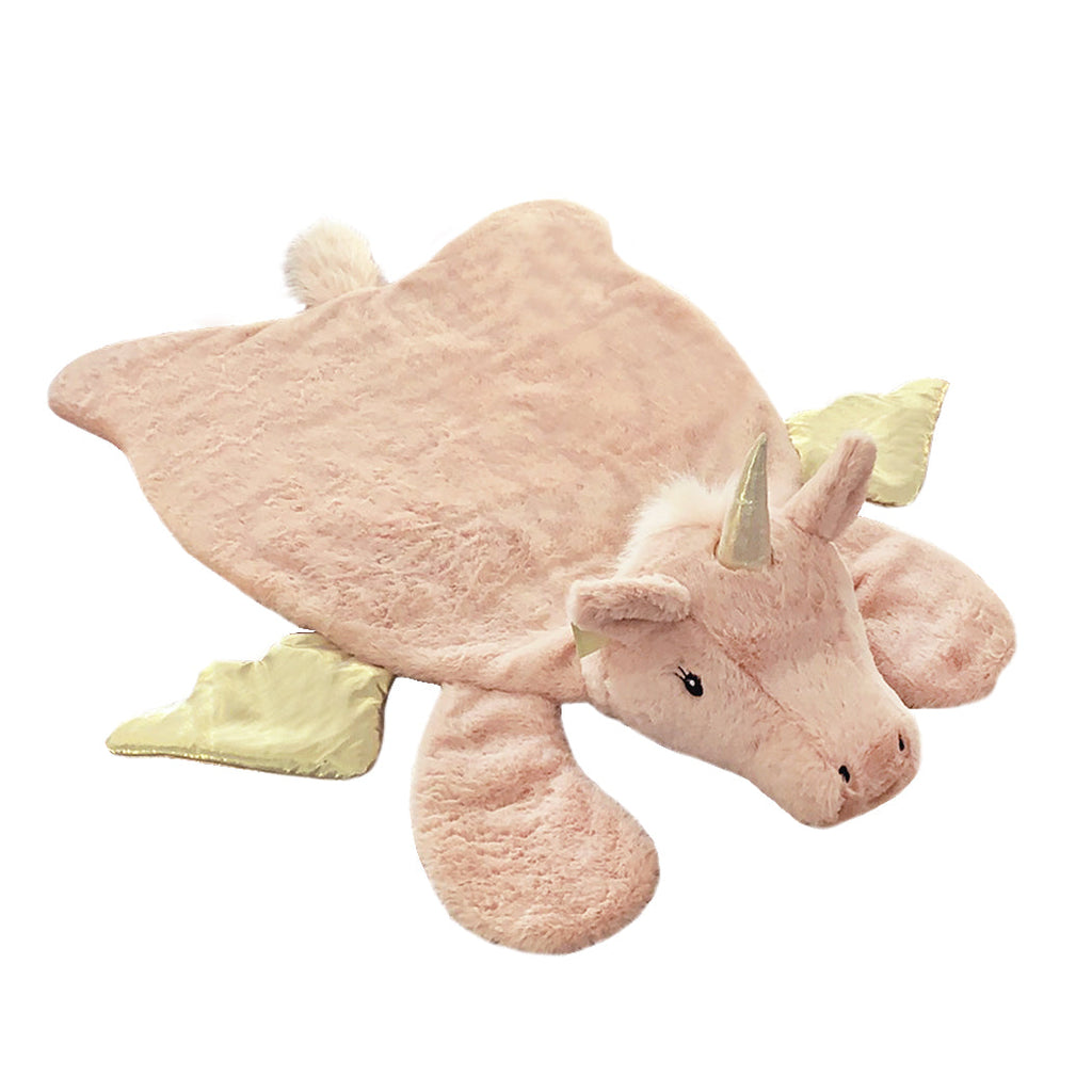 Uliana Unicorn Baby Plush Play Mat - HoneyBug 
