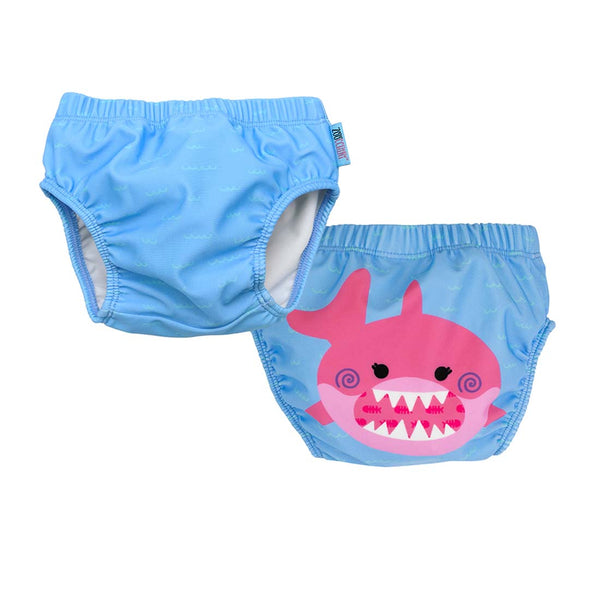 Baby & Toddler Knit Swim Diaper 2pc Set - Sophie the Shark - HoneyBug 