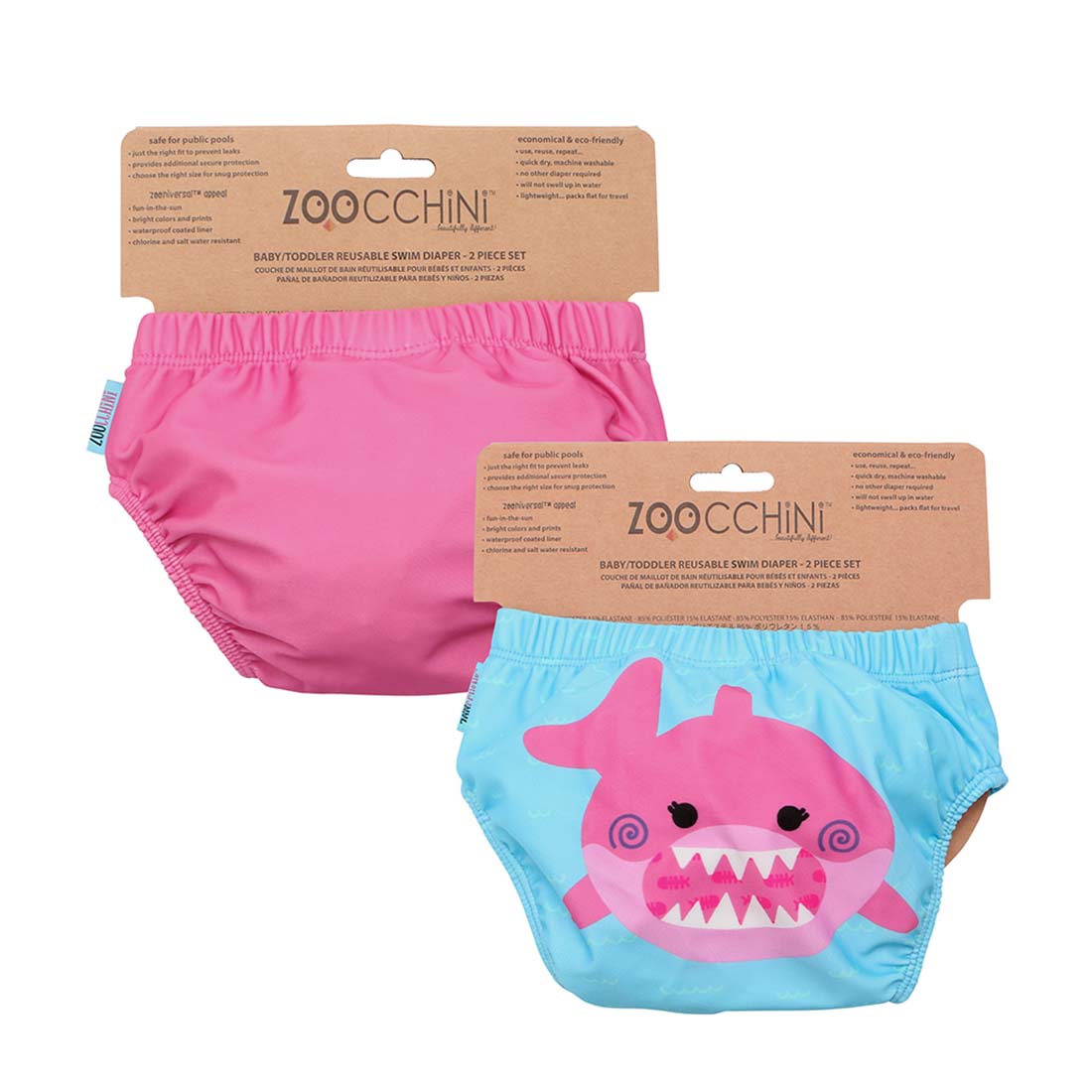 Baby & Toddler Knit Swim Diaper 2pc Set - Sophie the Shark Swim