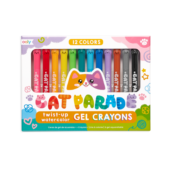 Cat Parade Gel Crayons by OOLY - HoneyBug 