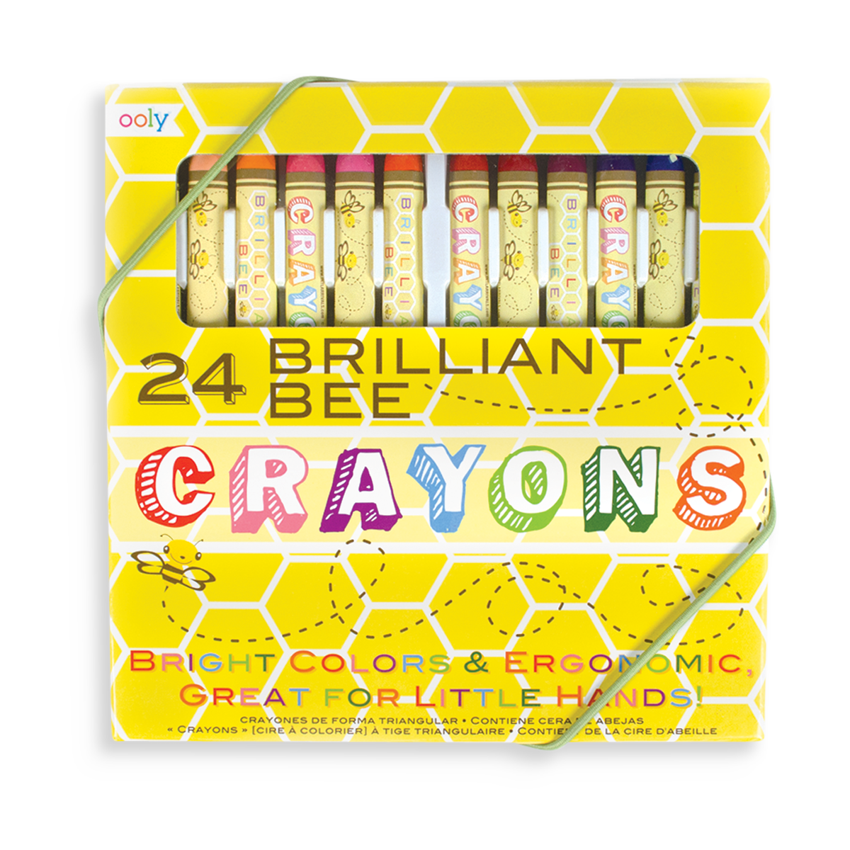 Brilliant Bee Crayons by OOLY - HoneyBug 