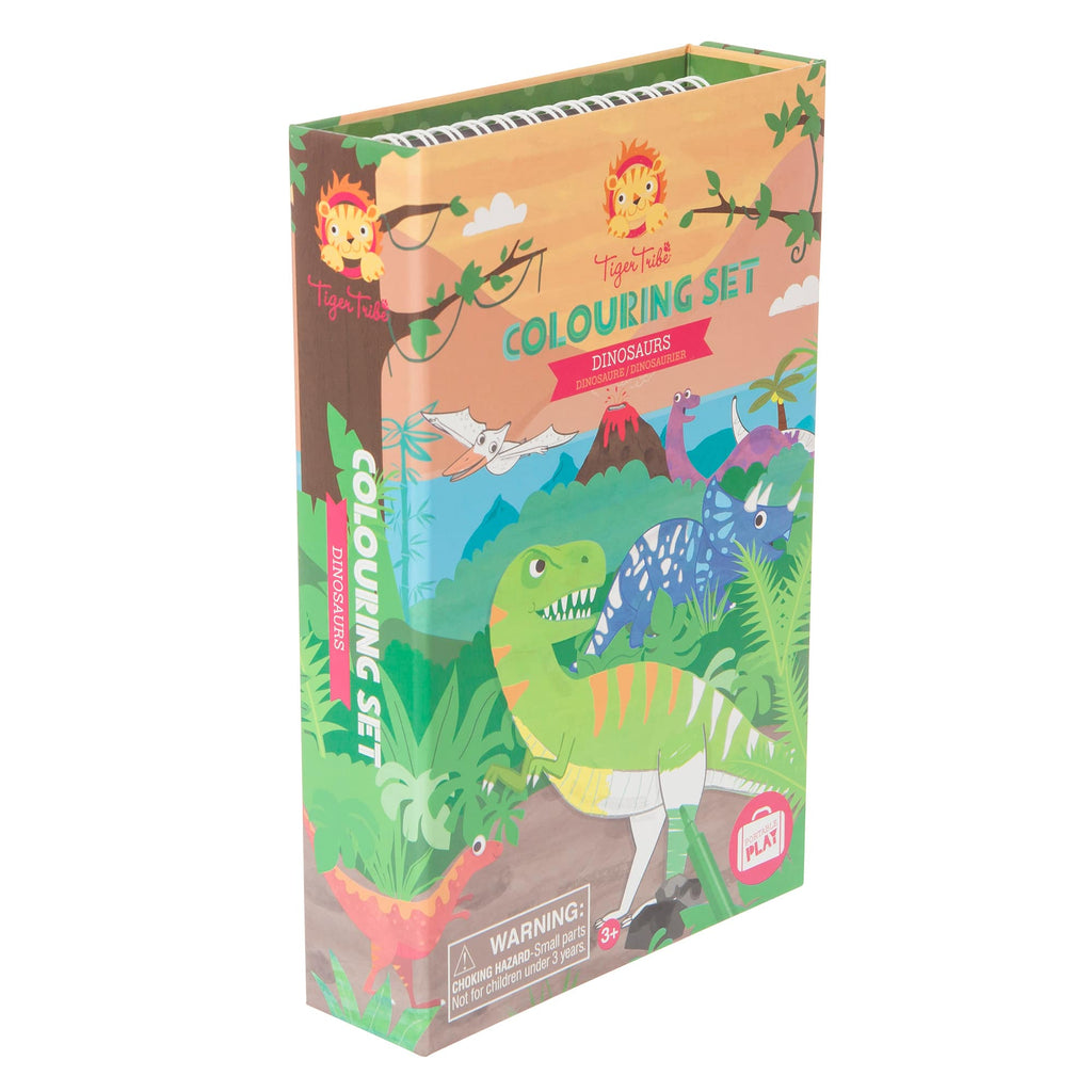 Dinosaur - Coloring Set - HoneyBug 