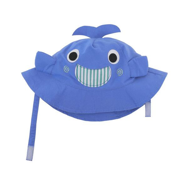 UPF50+ Baby Sun Hat - Willy the Whale - HoneyBug 