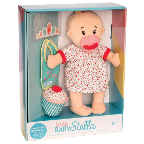 Wee Baby Stella Sweet Scents Birthday Set by Manhattan Toy - HoneyBug 