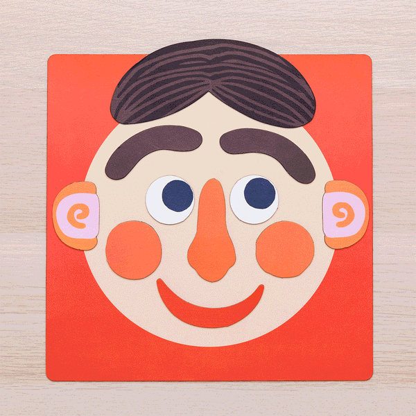 Making Faces Magnetic Set by Manhattan Toy - HoneyBug 