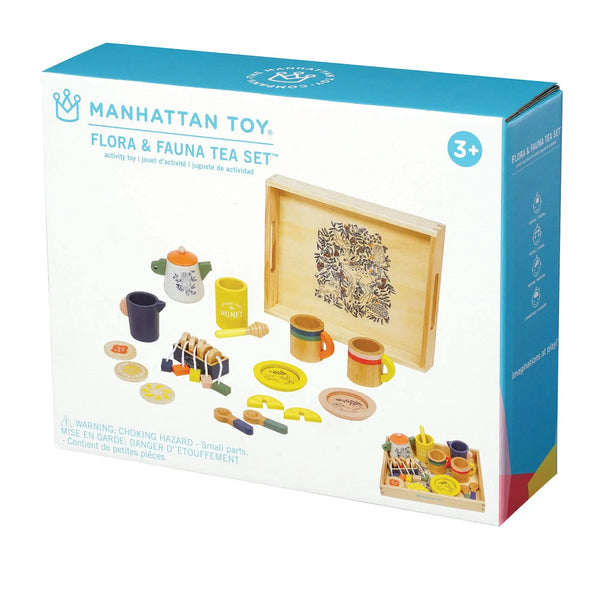 Flora & Fauna Tea Set by Manhattan Toy - HoneyBug 
