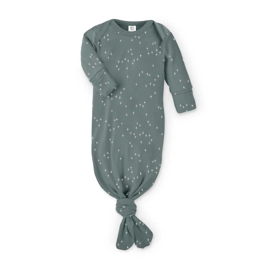 Landry Infant Gown - North Star/Balsam - HoneyBug 