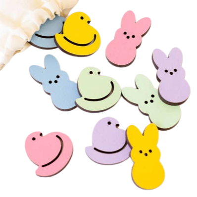 Tic-Tac-Toe: Easter Peeps - HoneyBug 