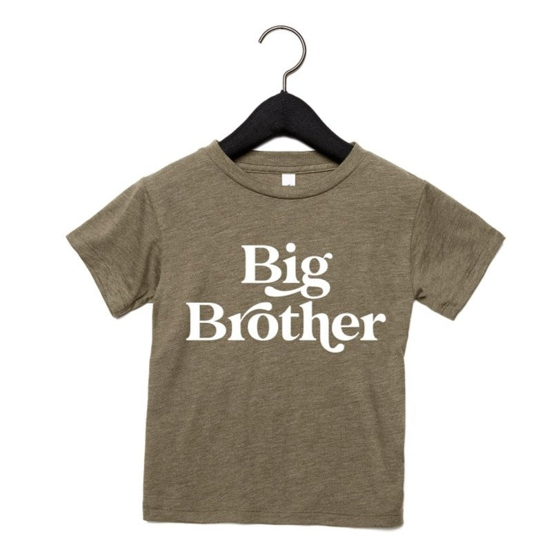 Big Bro T-Shirt - Olive - HoneyBug 