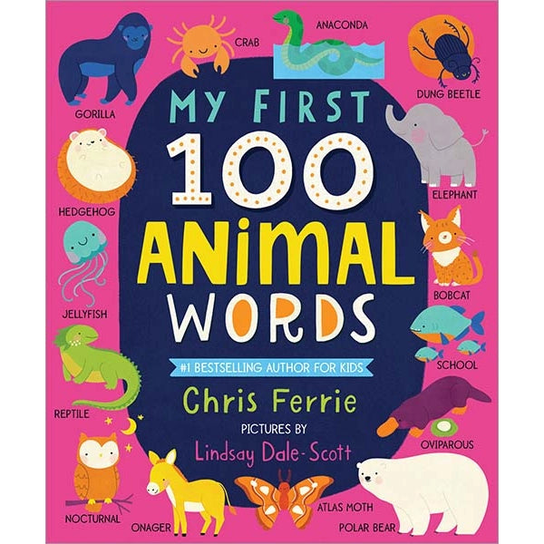 My First 100 Animal Words - HoneyBug 
