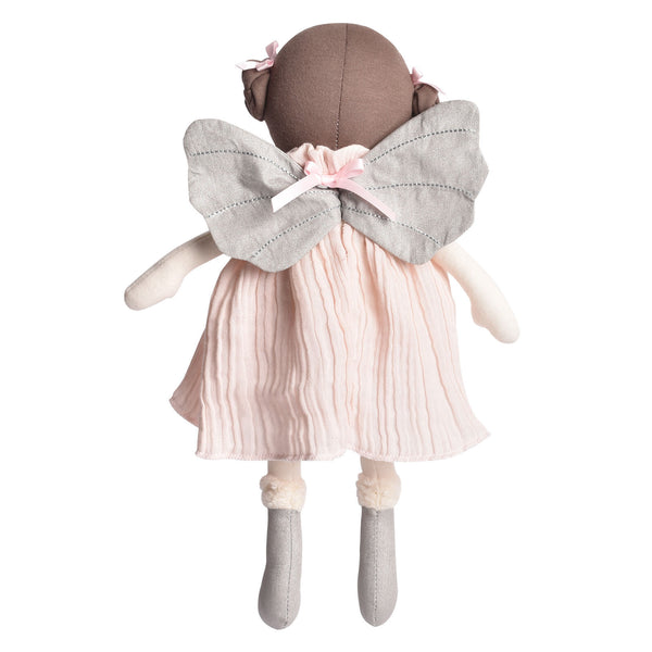 Angelina the Fairy - Pink Dress & Silver Wings - HoneyBug 