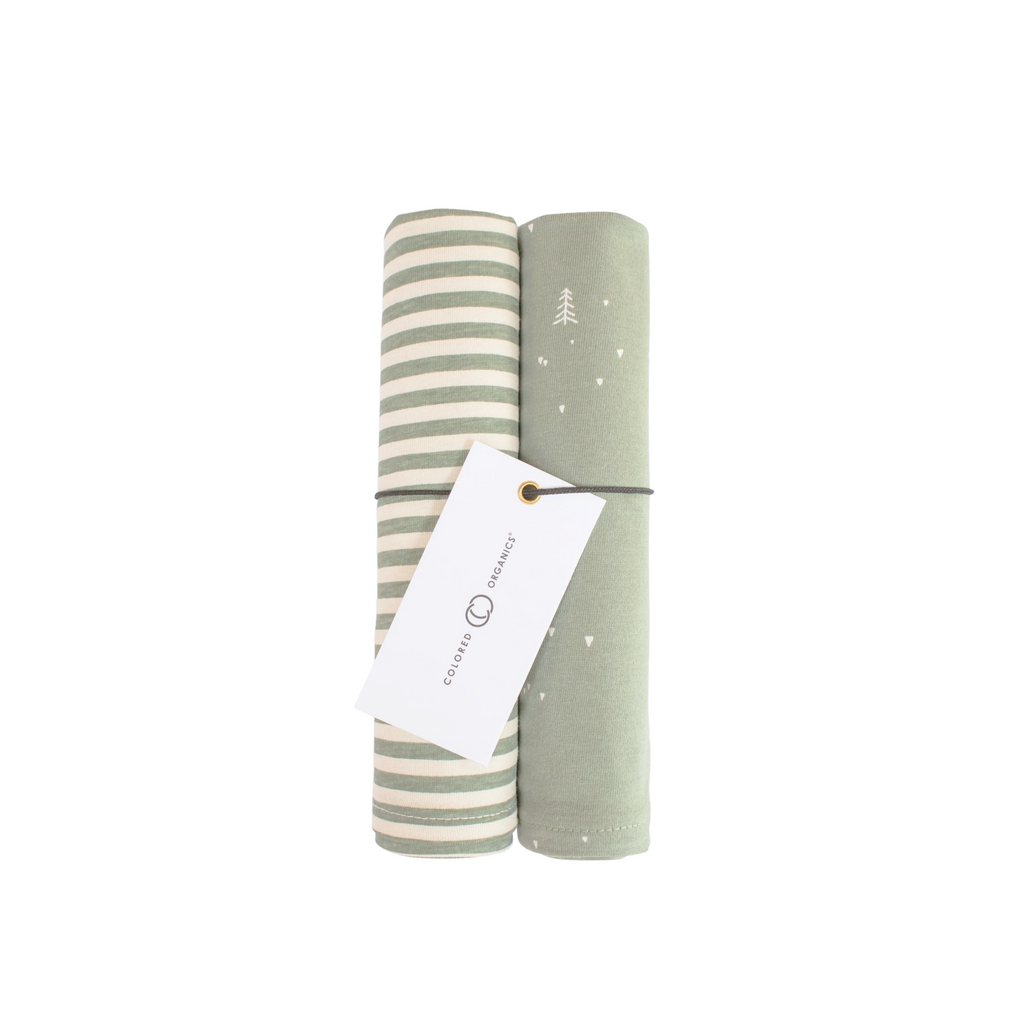 Evergreen Stripes Gift Box - HoneyBug 