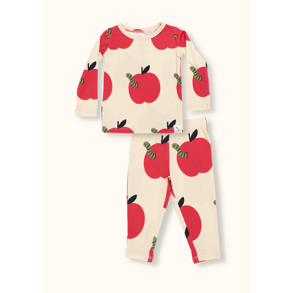 Apple Pajama Set by Loocsy - HoneyBug 