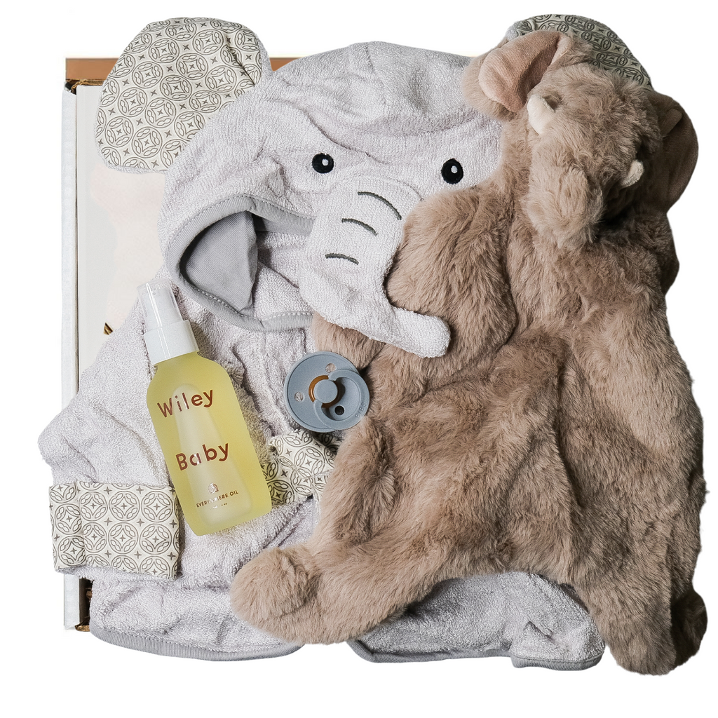 Oliver Elephant Gift Box - HoneyBug 