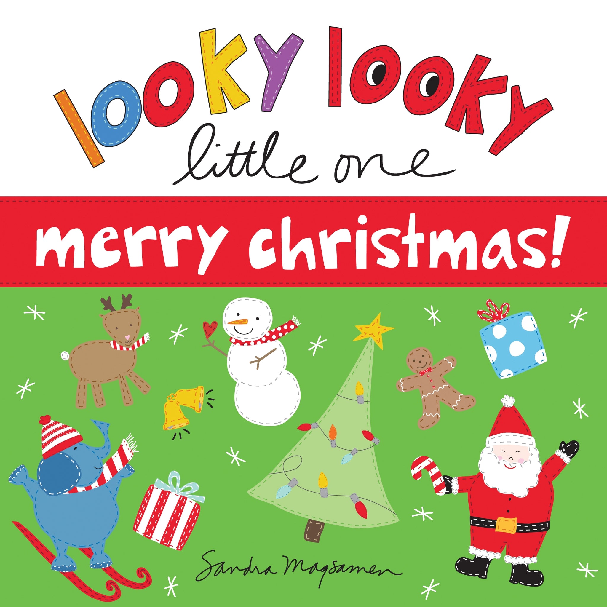 Looky Looky Little One: Merry Christmas (Board Book) - HoneyBug 