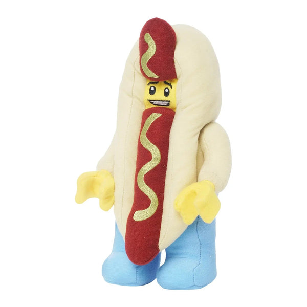 LEGO Hot Dog Guy Plush Minifigure Small by Manhattan Toy - HoneyBug 