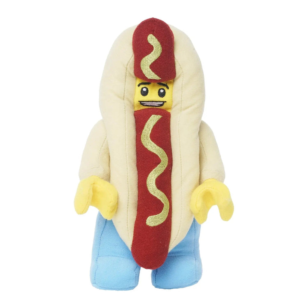 LEGO Hot Dog Guy Plush Minifigure Small by Manhattan Toy - HoneyBug 