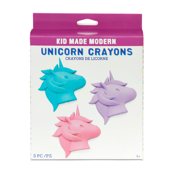 Set of 3 Unicorn Crayons - HoneyBug 