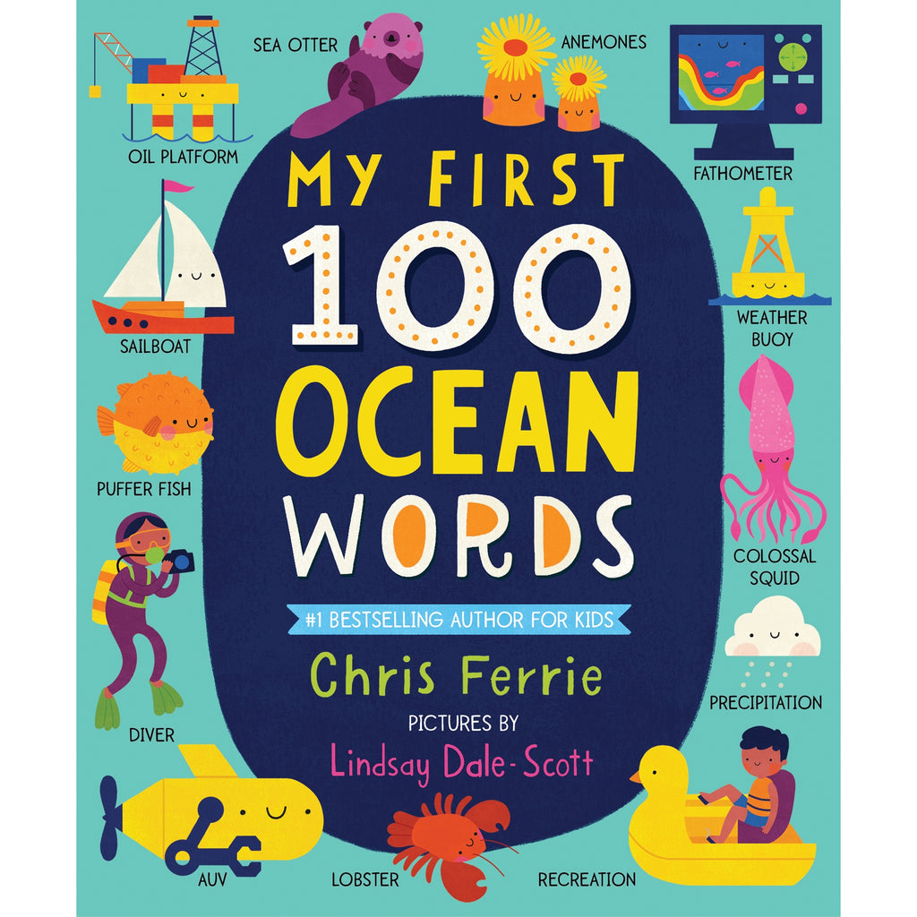 My First 100 Ocean Words - HoneyBug 
