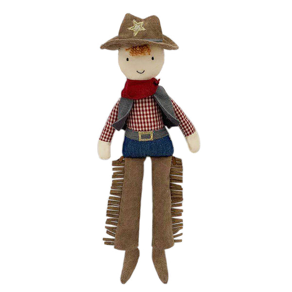 Cowboy Cooper Doll - HoneyBug 