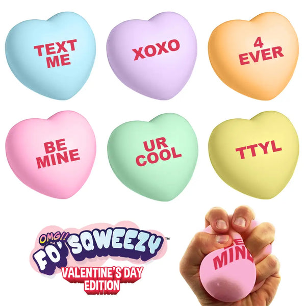 Squish Toy - Valentine’s Hearts - HoneyBug 