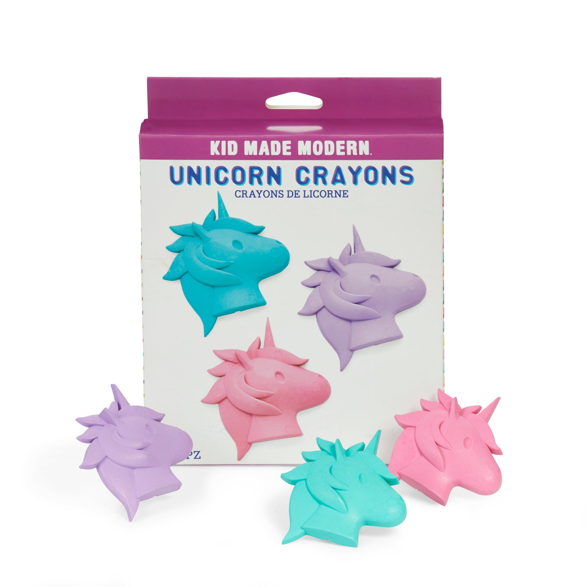 Set of 3 Unicorn Crayons - HoneyBug 