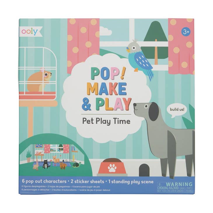 Pop Make & Play - Pet Play Time - HoneyBug 