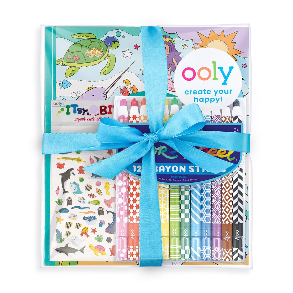 Outrageous Ocean Appeel Coloring Pack - HoneyBug 