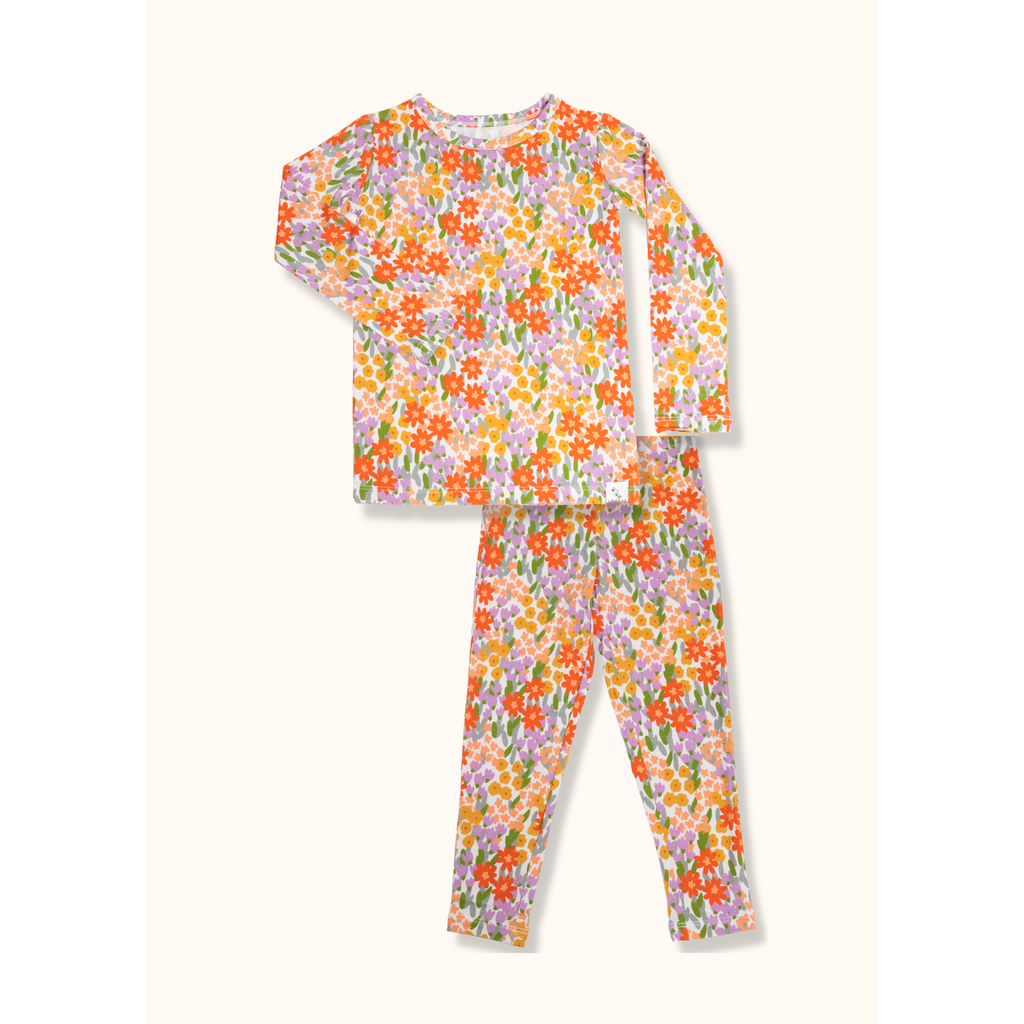 Spring Floral Pajama Set by Loocsy - HoneyBug 
