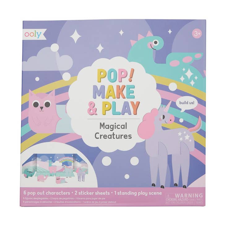 Pop Make & Play - Magical Creatures - HoneyBug 