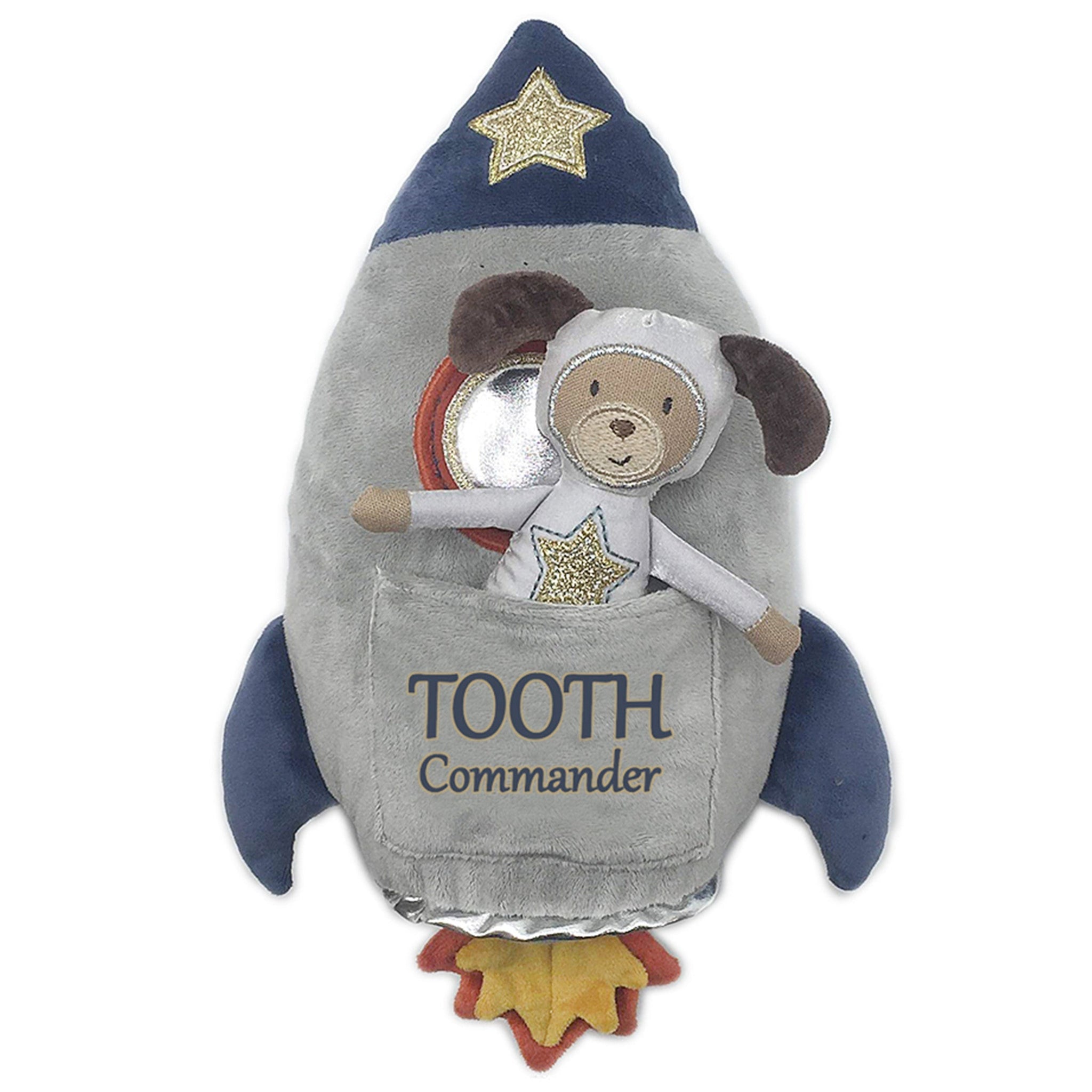 Spaceship 'Tooth Commander' Pillow And Doll Set - HoneyBug 