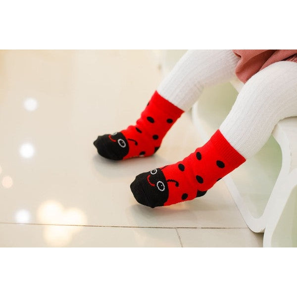 LadyBug Socks - HoneyBug 