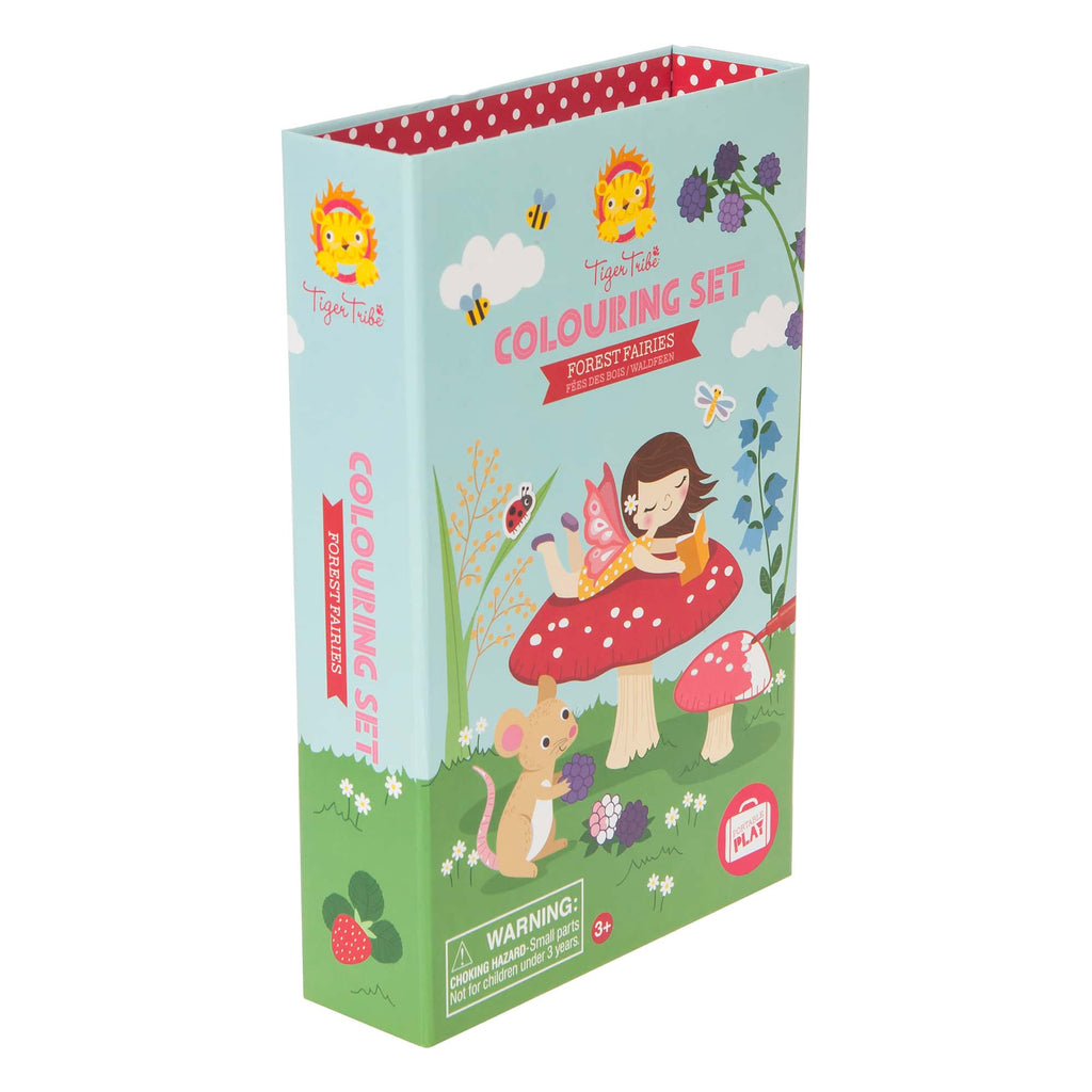 Forest Fairies - Coloring Set - HoneyBug 