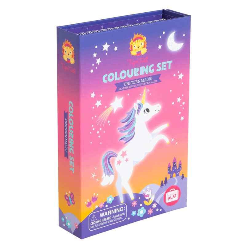 Unicorns - Coloring Set - HoneyBug 